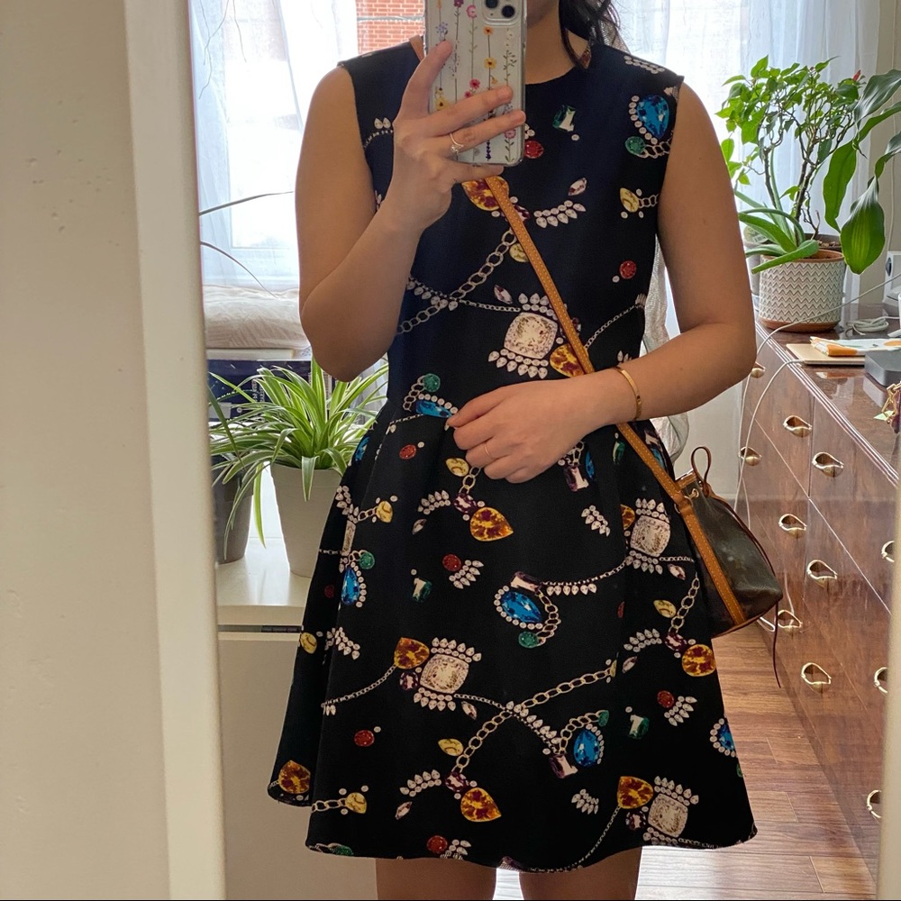 A line H&M dress nice flare bouncy - Picture 2 of 5